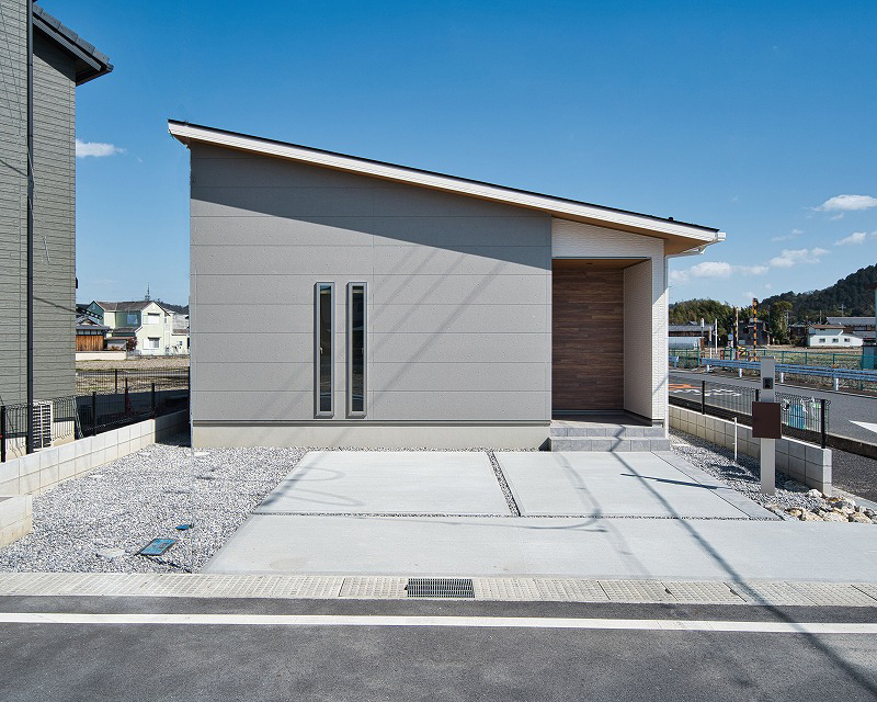 回遊動線のある平屋 画像