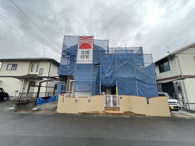 外壁リフォーム中 アイキャッチ画像