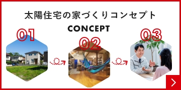 太陽住宅の家づくりコンセプトCONCEPT