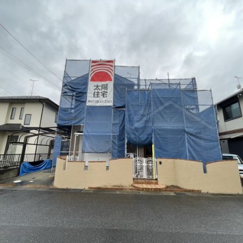 外壁リフォーム中 アイキャッチ画像