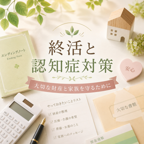 終活と認知症対策 ～大切な財産と家族を守るために～ アイキャッチ画像