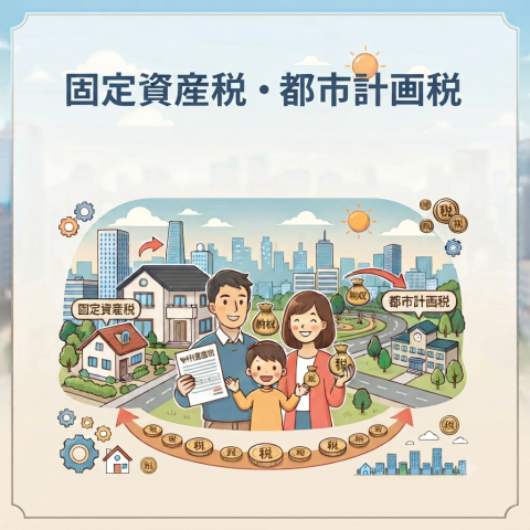 固定資産税・都市計画税はいくらかかる？ アイキャッチ画像